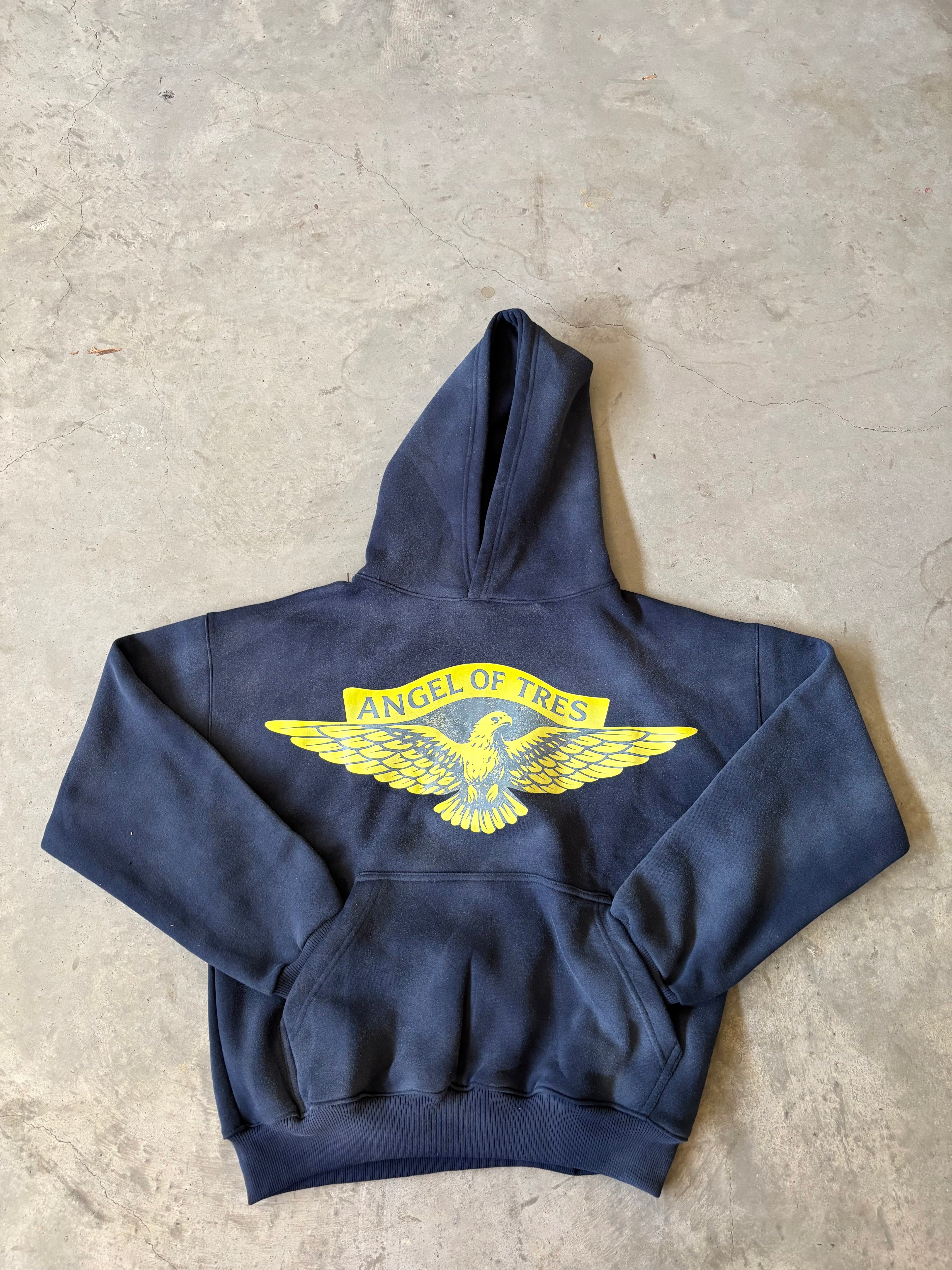 Navy Blue Angel Hoodie